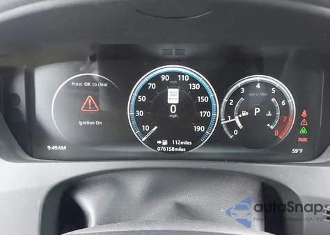 2017 Jaguar F-Pace First Edition z USA, uszkodzony, nr VIN SADCP2BV9HA056400